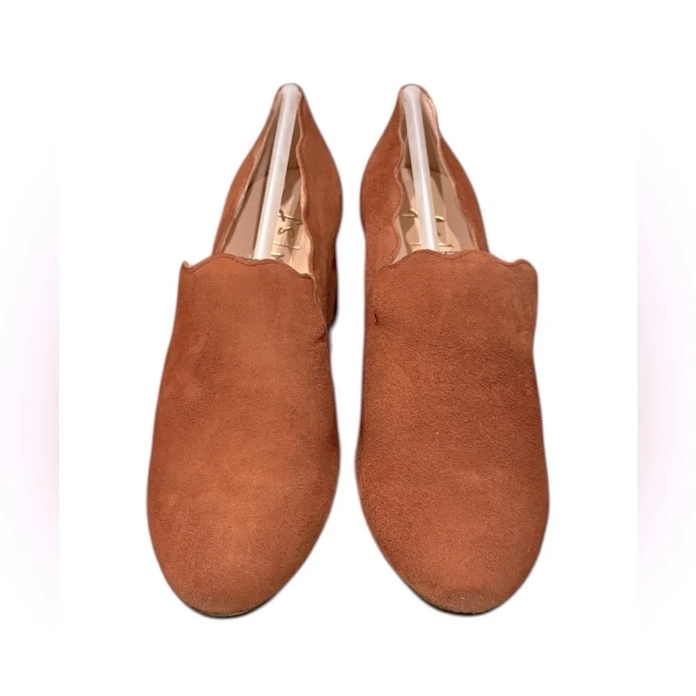 French Sole FS/NY Women’s Zenith Pump Suede Brown Chloe Style New in Box